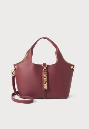 ZIPPED UP - Handtasche - wine