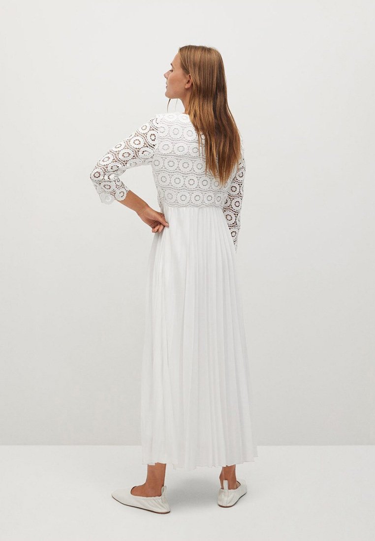 Mango COPO-A - Freizeitkleid - wit/weiß - Zalando.de