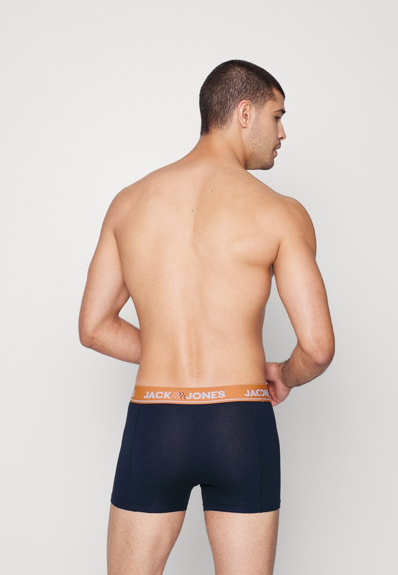 Herren Unterhosen | Jack & Jones JACCOLLAGE TRUNKS 3 PACK Panties navy blazer/bordeaux - AF94974 Herren Unterhosen | Jack & Jones JACCOLLAGE TRUNKS 3 PACK Panties navy blazer/bordeaux - AF94974