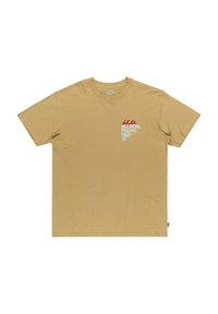 TWIN FIN - T-shirt estampada - khaki