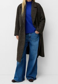 Bershka Klassisk kappa / rock - dark brown