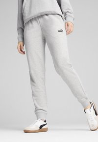 Puma - ESS SMALL LOGO - Verryttelyhousut - light gray heather Pienoiskuva 1