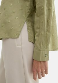 TOM TAILOR DENIM DOT STRUCTURE  - Chemisier - greyish green