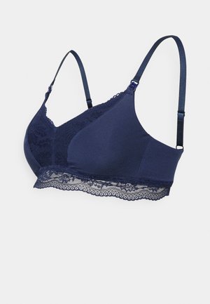Lindex NURSING BRA LARA - Trikotni modrček - navy