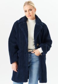 GINI LONDON LONGLINE - Winter coat - blue