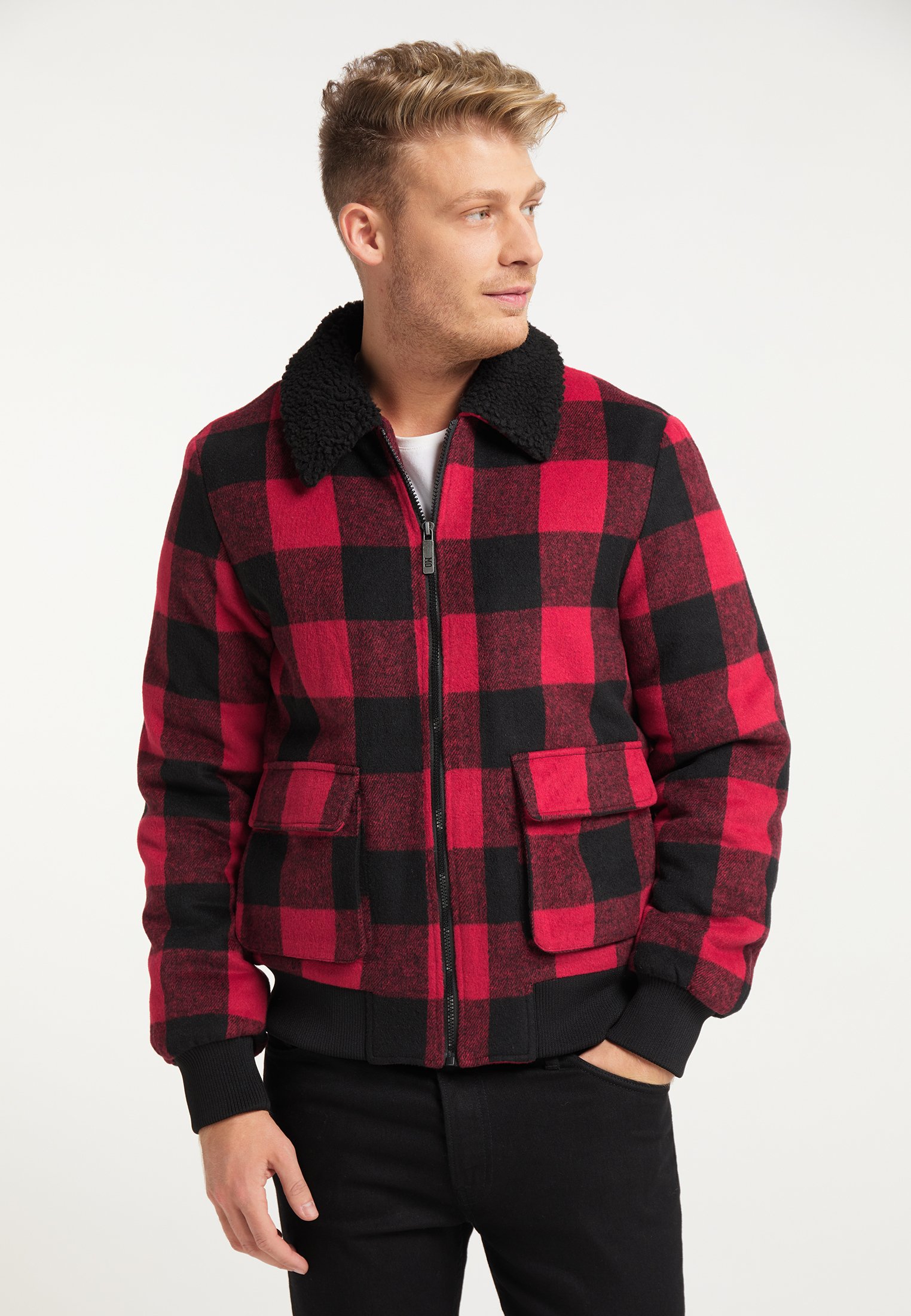 lumberjack bomber jacket