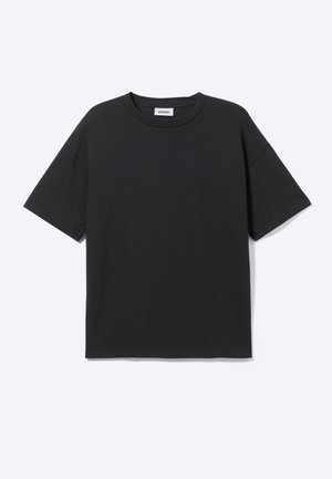 Weekday, LOOSE BOXY - T-shirt basique - black