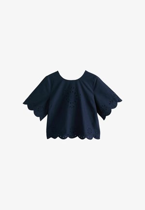 Laura Ashley, Bluse - navy