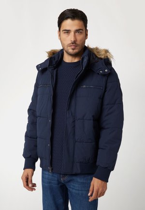Winterjacke - blau
