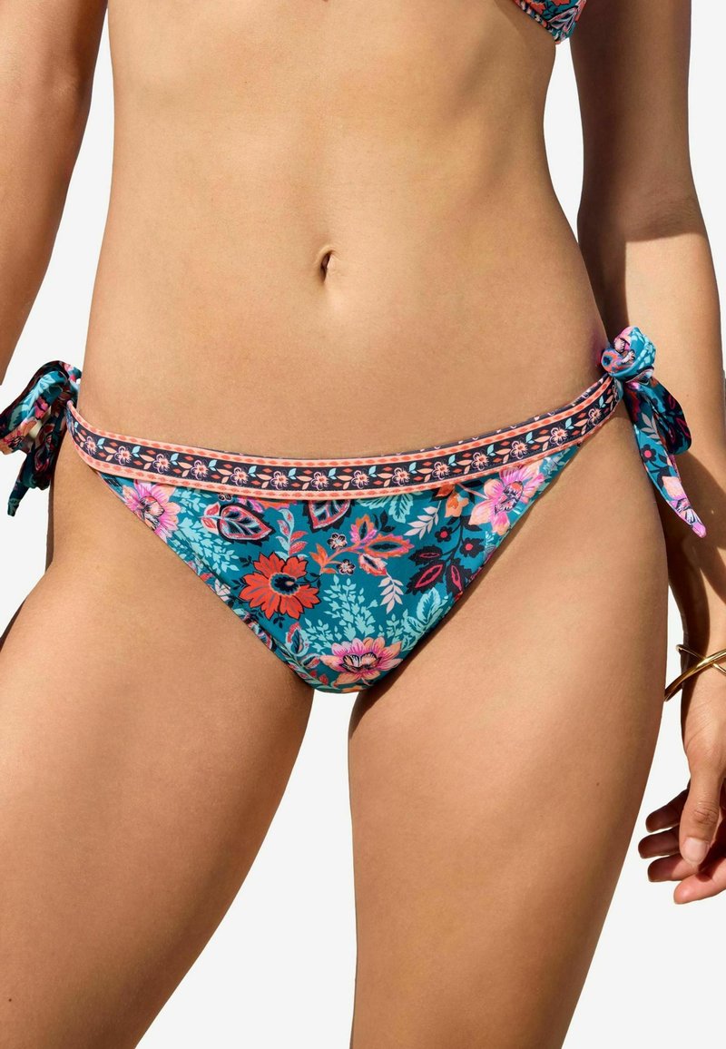 Love & Roses Bikini apakšdaļas - blue floral