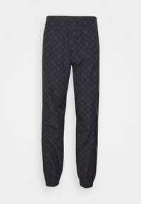 Trussardi TROUSERS MONOGRAM - Calças de fato de treino - black