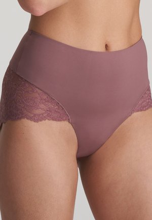 Marie Jo, CULOTTE HAUTE DOS EN DENTELLE COLOR STUDIO LACE NATUREL - Briefs - beige