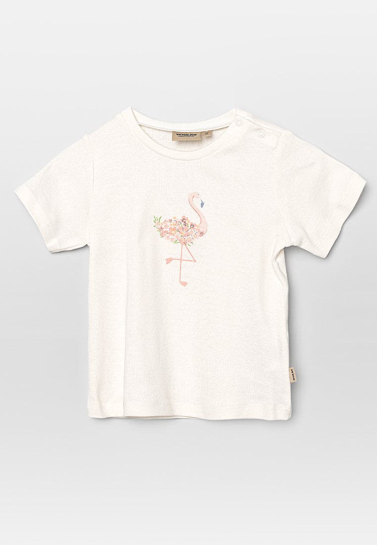 Wheat T-shirt print crème