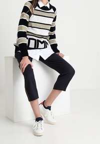 Tommy Hilfiger Strickpullover - mottled blue