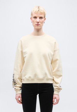ONLBROOKLYN EMBROIDERY BOX  - Sweatshirt - birch