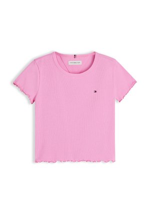 Tommy Hilfiger, ESSENTIAL  - Lihtne T-särk - pink daisy