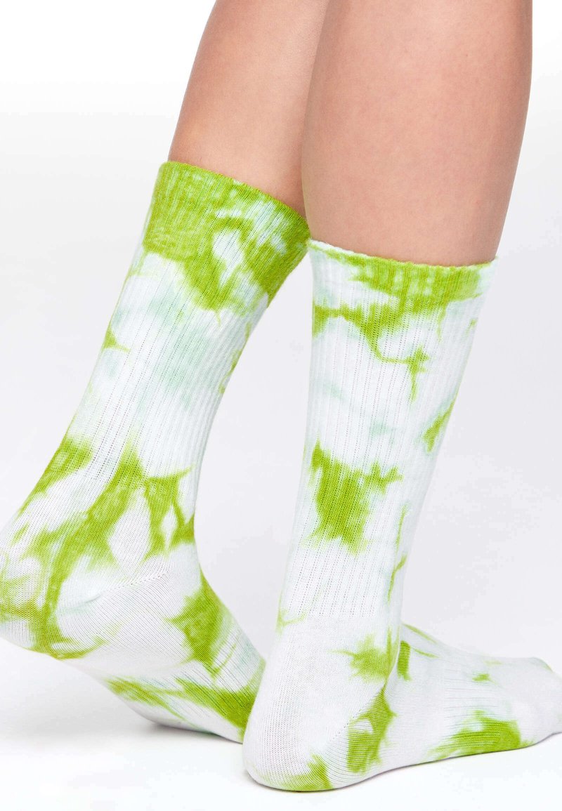 OYSHO TIE DYE CLASSIC Socks neon green Zalando.de