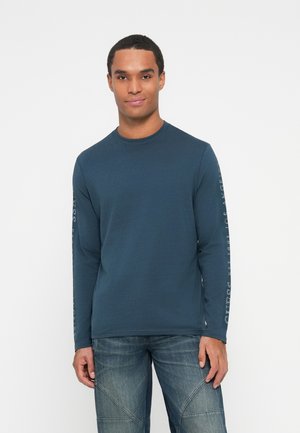 SLEEVES LOGO TEE - Top s dlouhým rukávem - moonlit night