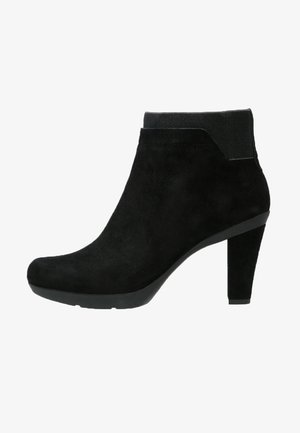 Geox Bottines à talons hauts - black