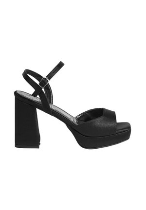 Platform sandals - black