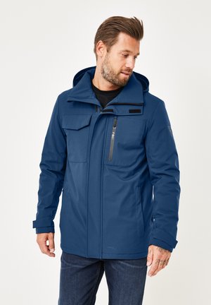 MIT KAPUZE UND STRETCH - Winter jacket - ocean