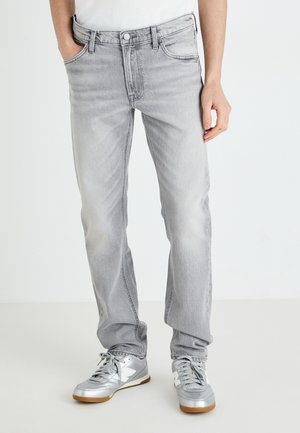 DAREN ZIP FLY - Jeans straight leg - grey denim