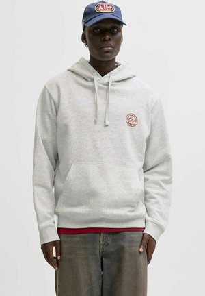 Jersey con capucha - white melange