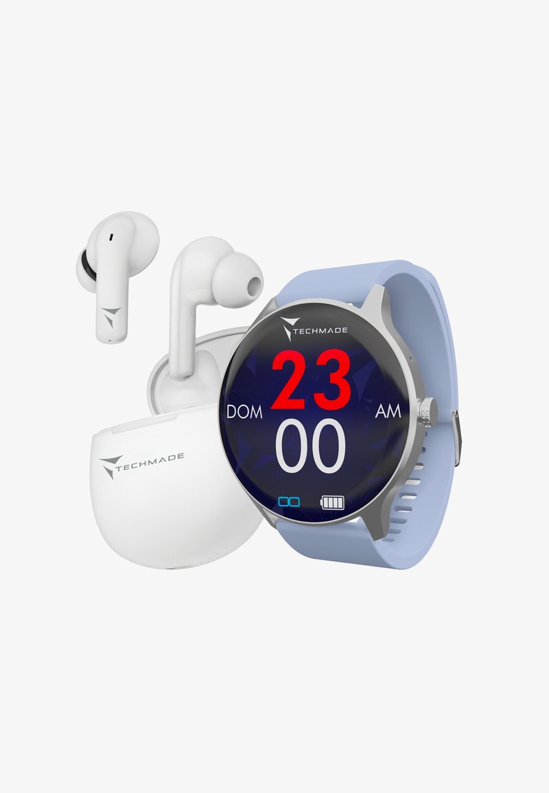 TECHMADE DYNAMIC SKY BUNDLE - Smartwatch - blue