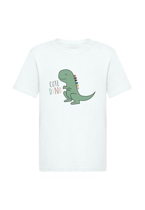 CUTE DINO - Print T-shirt - white