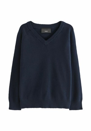 Next REGULAR FIT - V-NECK PACK OF 2 - Svetrík - navy