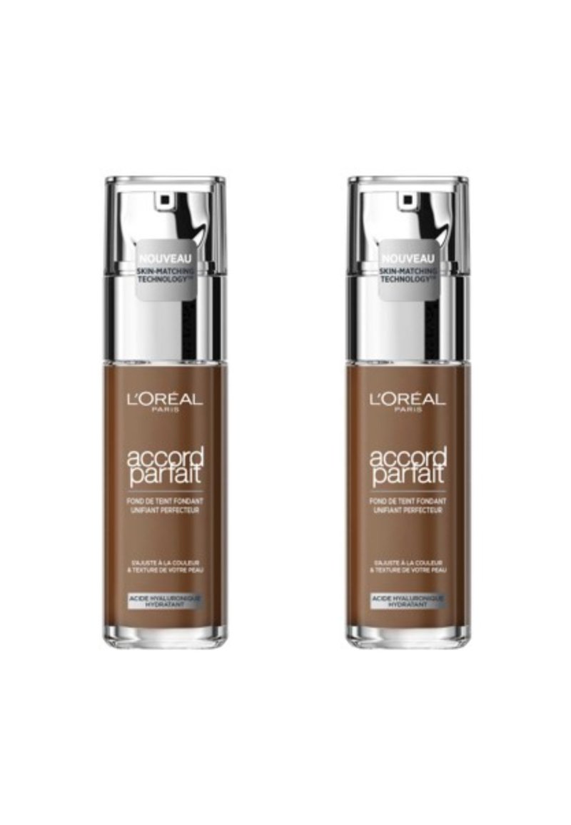 L'Oréal Paris FONT DE TEINT FLUIDE 9D TERRE DE SIENNE ACCORD PARFAIT - Fond de teint - 9.5 d acajou