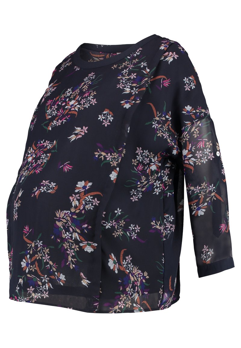 Spring Maternity Longsleeve blauw Spring Maternity Longsleeve blauw