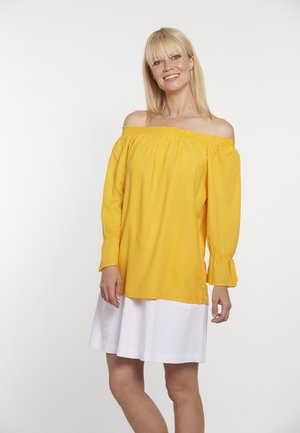 Langarmshirt - gelb