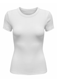ONLY NORMAL GESCHNITTEN RUNDHALS - T-shirt basic - bright white