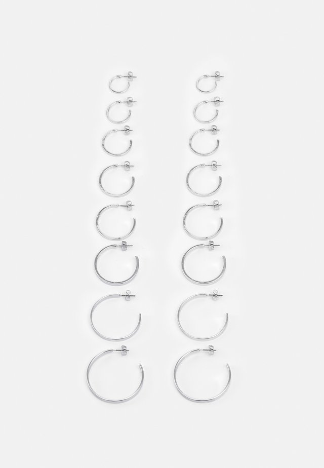 FGHOLLY EARRINGS 8 PACK - Ohrringe - silver colour