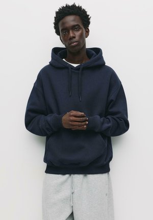 Kapuzenpullover - dark blue denim