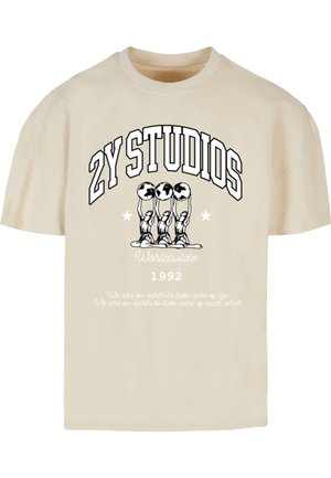 GLOBUS ULTRA HEAVY - Print T-shirt - sand