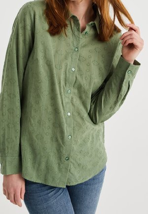 Košilová halenka  - green