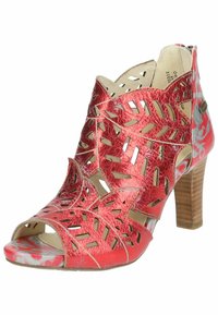 LAURA VITA Sandály na vysokém podpatku - cerise