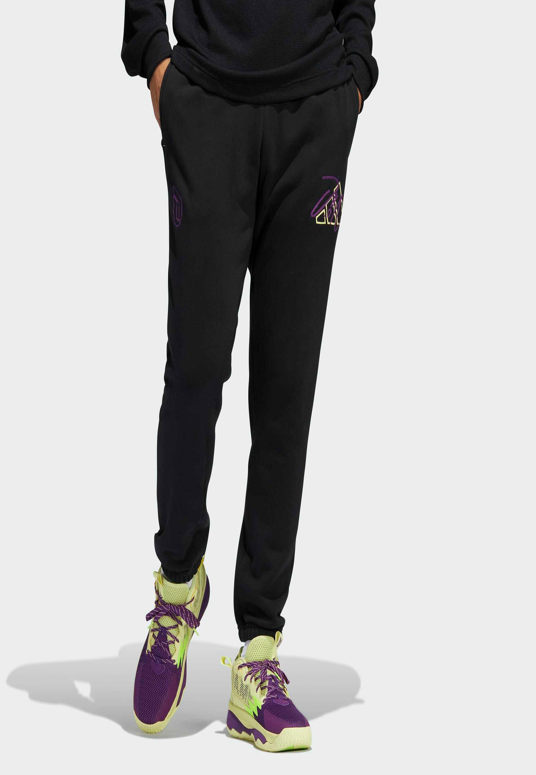 adidas Performance Pantaloni sportivi - black/nero - Zalando.it