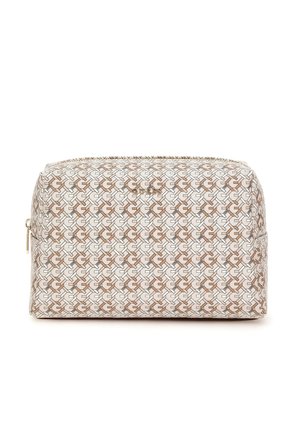 Blabla Kosmetiktasche In Beige – Weicher Cord-Stoff, Großer Stauraum | Ideal Für Schminke, Stifte & Reisen