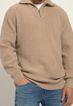 Strickpullover - beige