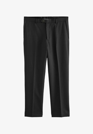Next REGULAR FIT TRIMMED TEXTURED SELF LAPEL - Stoffhose - black