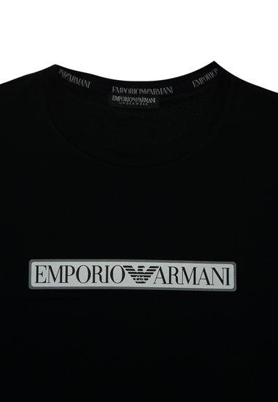 Emporio Armani EAGLE - Langarmshirt - schwarz