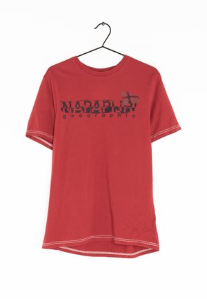 Napapijri T-shirts print - red
