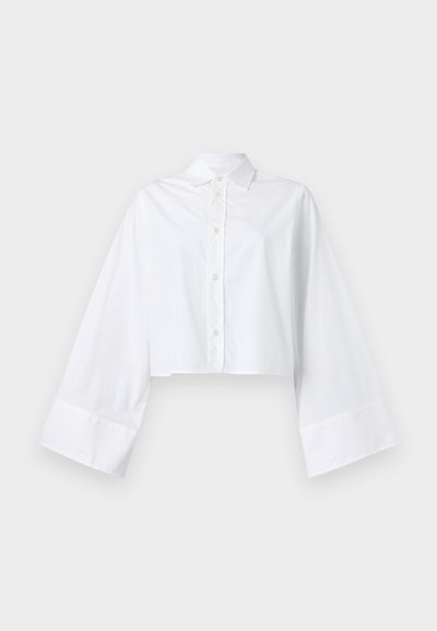 MM6 Maison Margiela LONG SLEEVED SHIRT - Button-down blouse - white