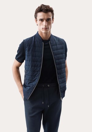 Marks & Spencer QUILTED GILET - Weste - dark navy