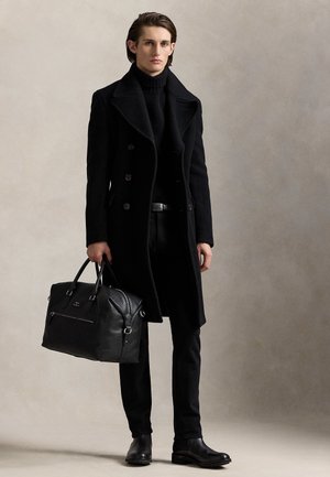 Polo Ralph Lauren, PEBBLED LEATHER DUFFEL UNISEX - Borsa da viaggio - black