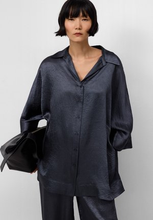 OVERSIZE - Overhemdblouse - dark grey