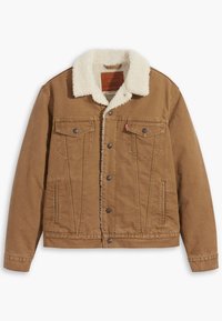 TYPE 3 SHERPA TRUCKER JACKET - Farkkutakki - washed cougar
